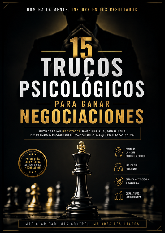 15 Trucos Psicológicos Para Ganar Negociaciones